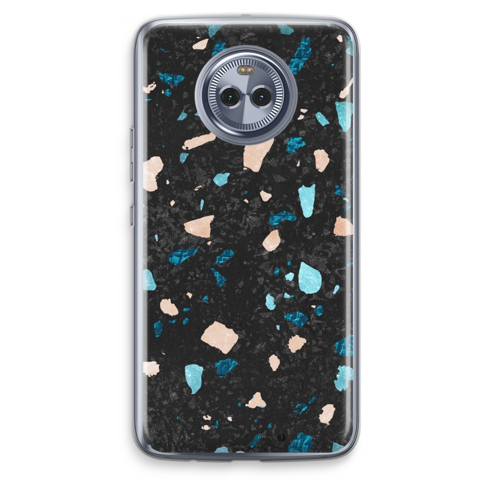 Motorola Moto X4 Transparant Hoesje Soft Terrazzo N Graden 11 motorola kopen in de aanbieding