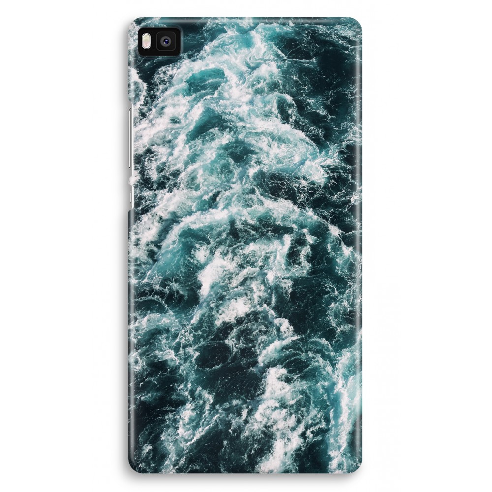 Huawei Ascend P8 Volledig Geprint Hoesje Hard Zee Golf huawei kopen in de aanbieding