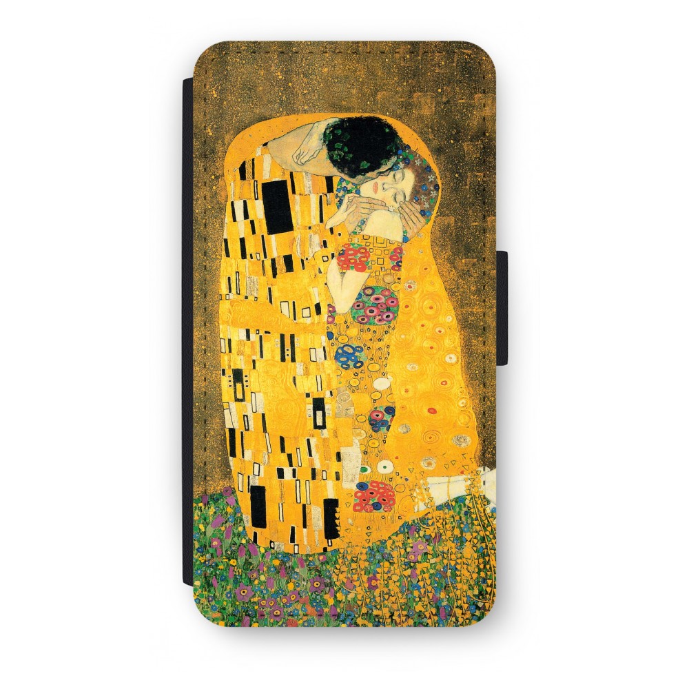 Huawei P8 Lite 2015 2016 Flip Hoesje Der Kuss huawei kopen in de aanbieding