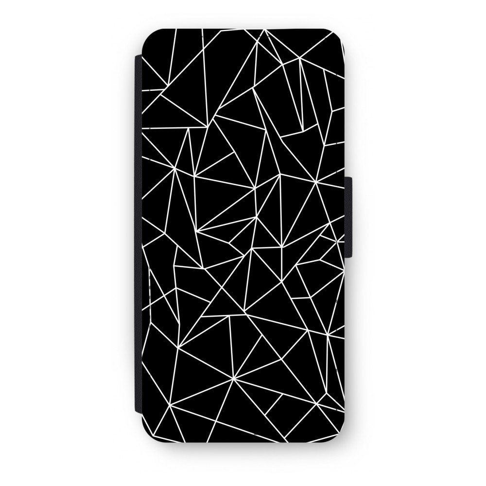 Apple Iphone 55Sse Flip Hoesje Geometrische Lijnen Wit apple kopen in de aanbieding