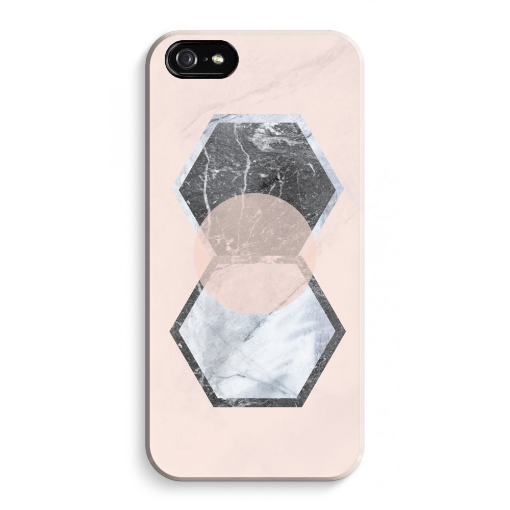 Apple Iphone 5 5S Se Volledig Geprint Hoesje Hard Glossy Creatieve Toets apple kopen in de aanbieding