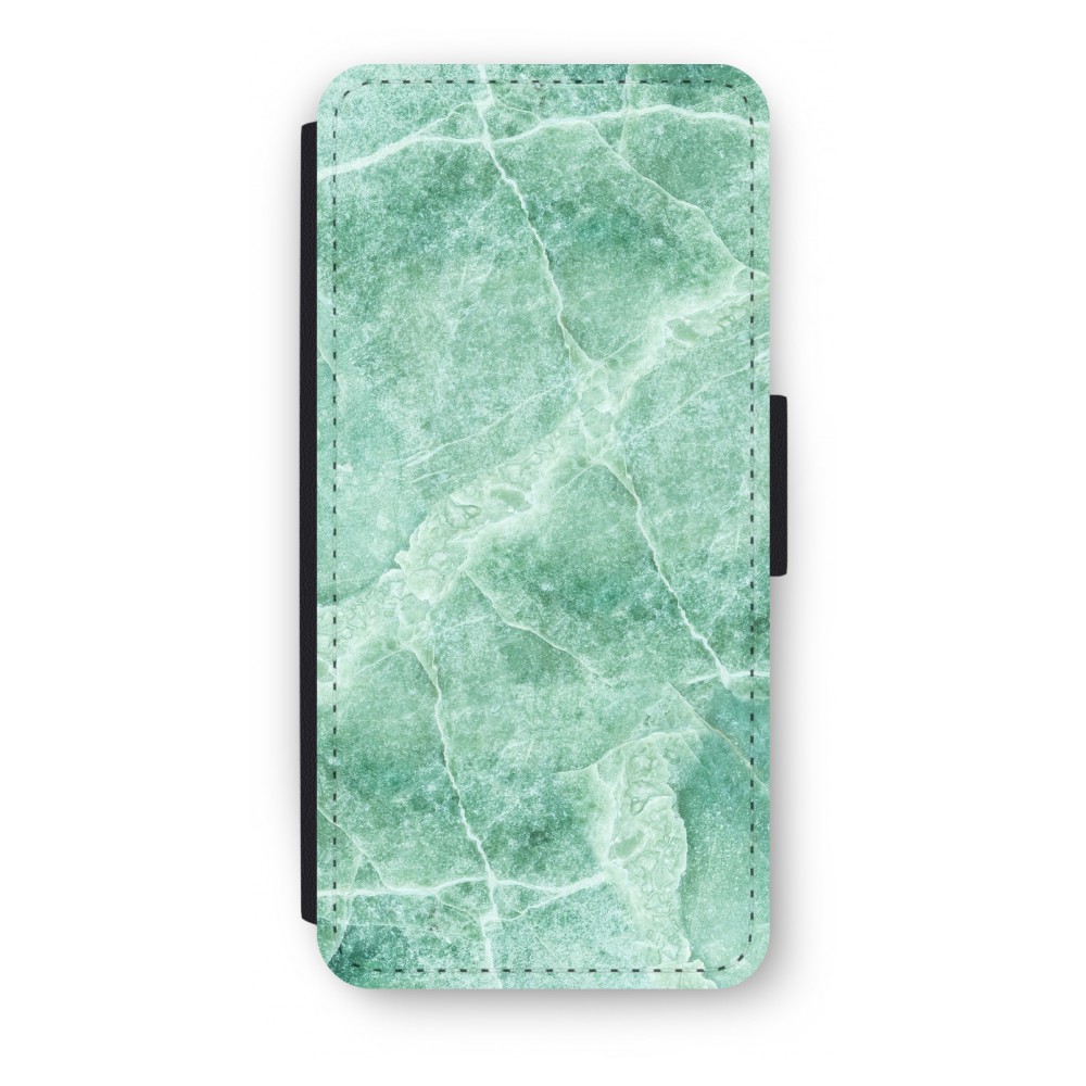 Apple Iphone 55Sse Flip Hoesje Groen Marmer apple kopen in de aanbieding