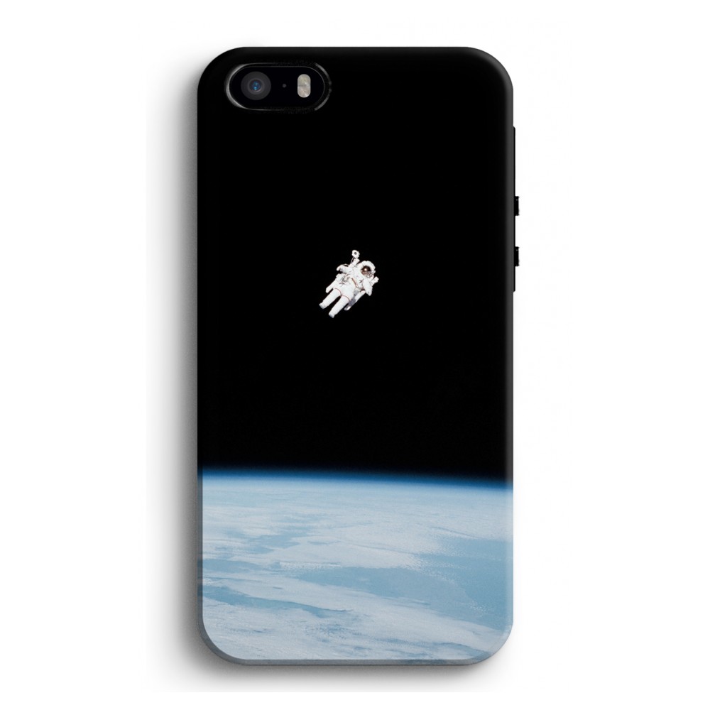 Apple Iphone 5 5S Se Tough Case Alone In Space apple kopen in de aanbieding