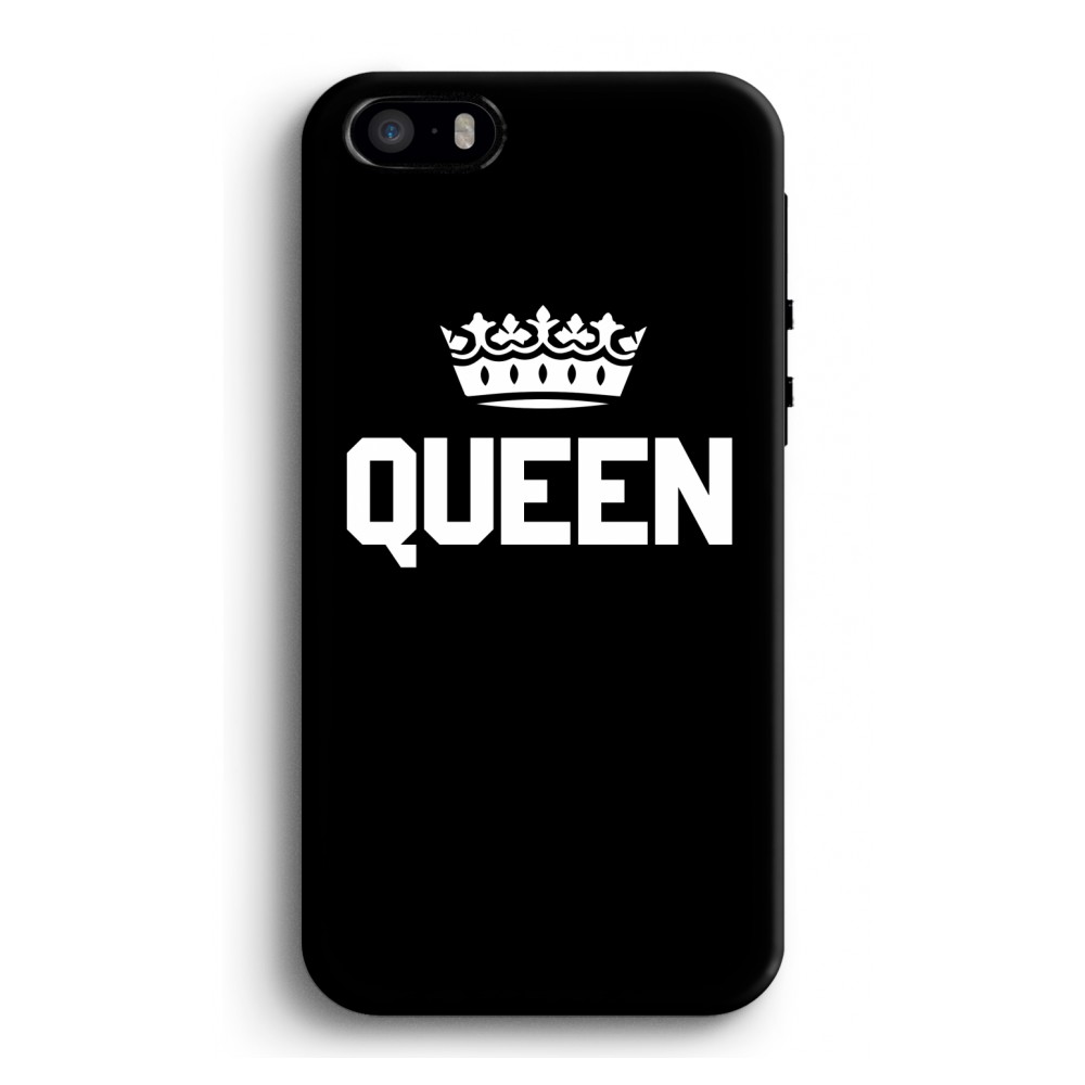 Apple Iphone 5 5S Se Tough Case Queen Zwart apple kopen in de aanbieding
