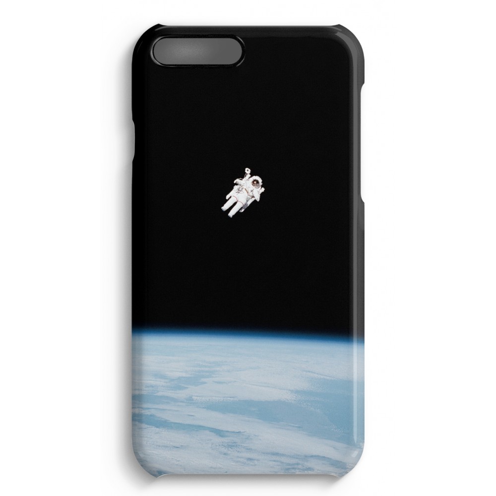 Apple Iphone 7 Plus Volledig Geprint Hoesje Hard Glossy Alone In Space apple kopen in de aanbieding