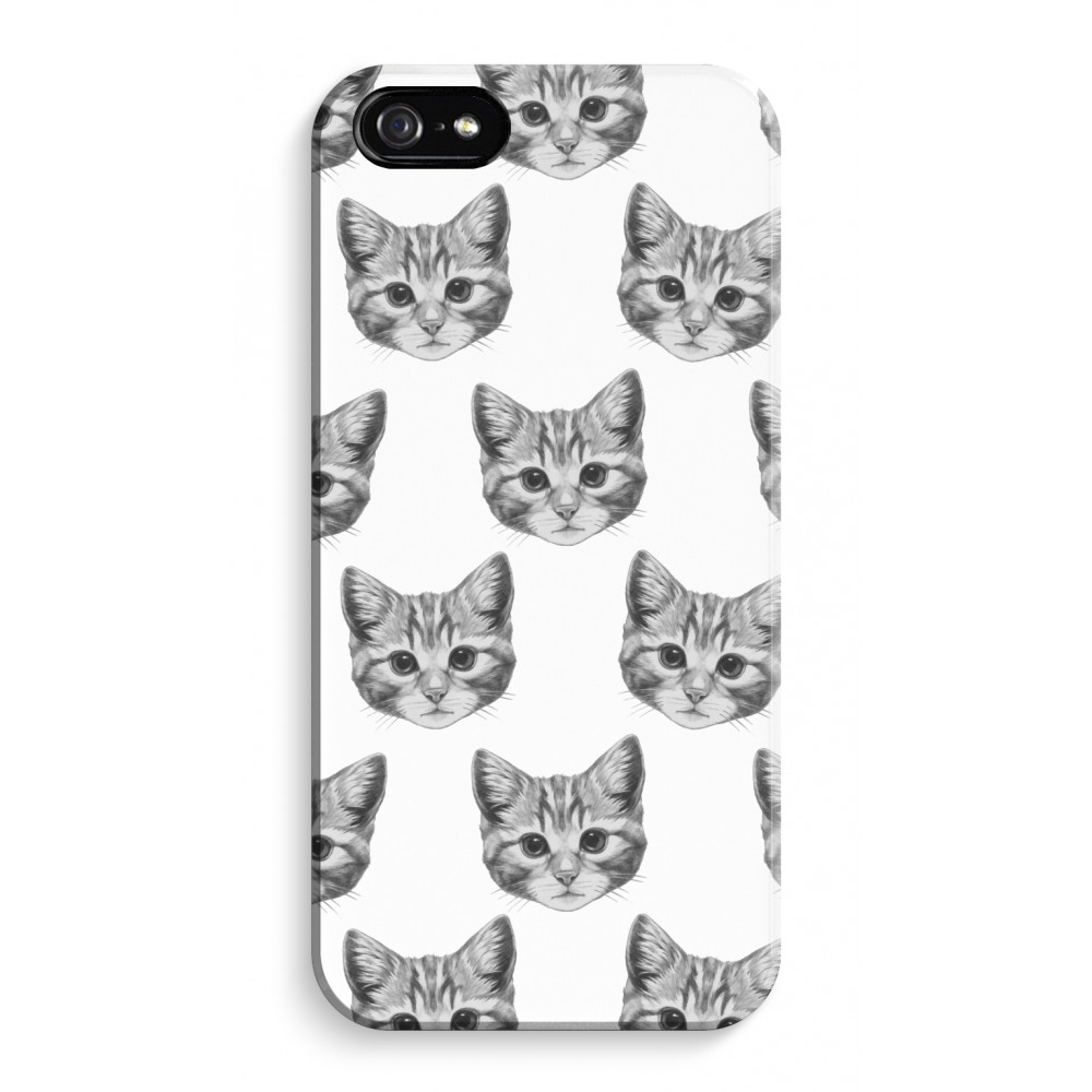 Apple Iphone 5C Volledig Geprint Hoesje Hard Glossy Kitten apple kopen in de aanbieding Apple Iphone 5C Volledig Geprint Hoesje Hard Glossy Kitten apple kopen in de aanbieding