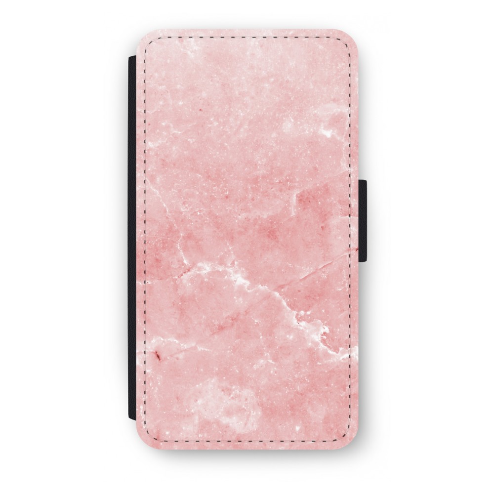 Apple Iphone 44S Flip Hoesje Roze Marmer apple kopen in de aanbieding