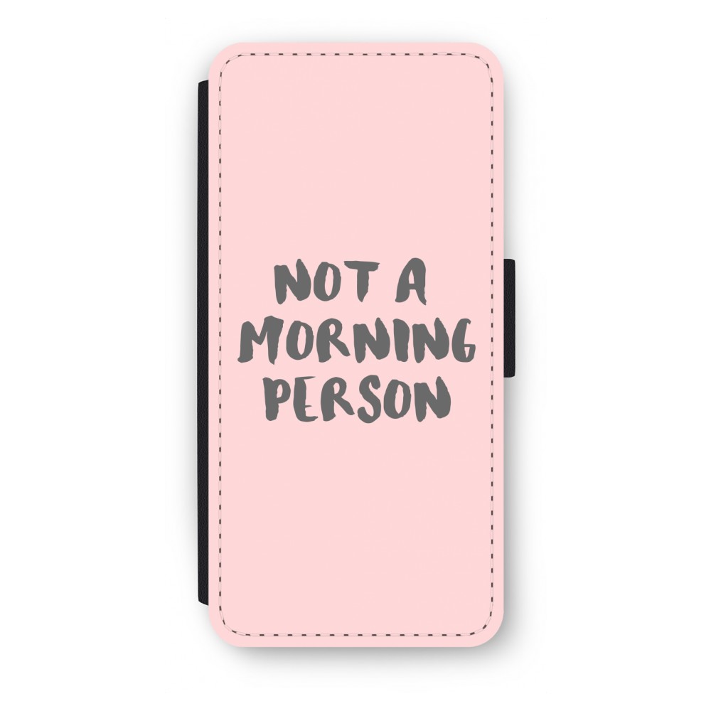 Apple Iphone 5C Flip Hoesje Morning Person apple kopen in de aanbieding