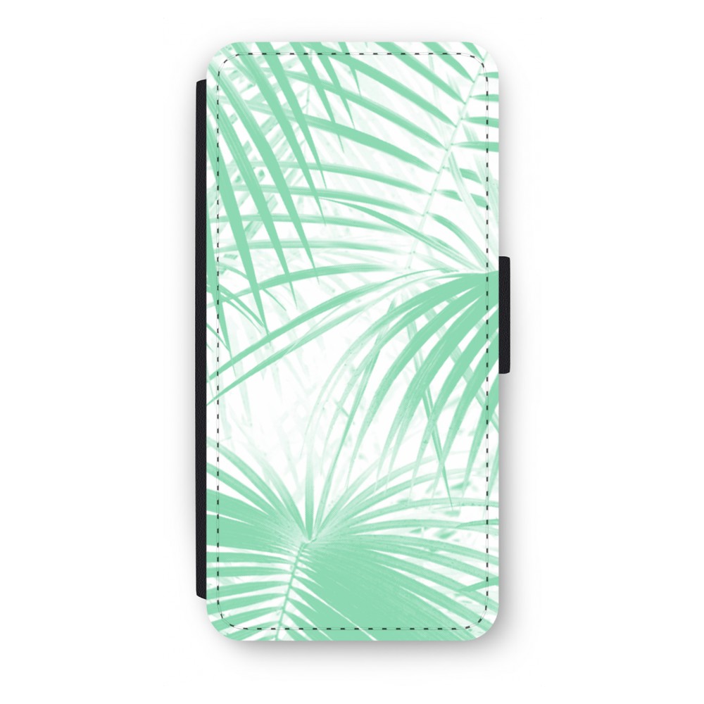 Apple Iphone 5C Flip Hoesje Palmbladeren apple kopen in de aanbieding Apple Iphone 5C Flip Hoesje Palmbladeren apple kopen in de aanbieding