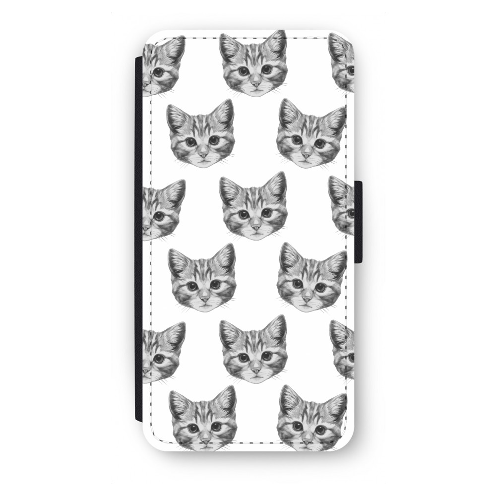Apple Iphone 66S Plus Flip Hoesje Kitten apple kopen in de aanbieding