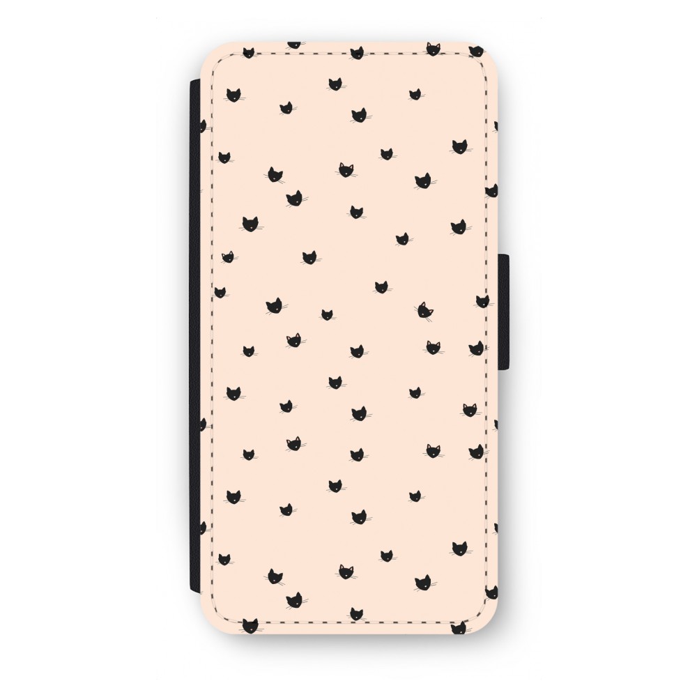 Apple Iphone 66S Plus Flip Hoesje Kleine Kattenkopjes apple kopen in de aanbieding