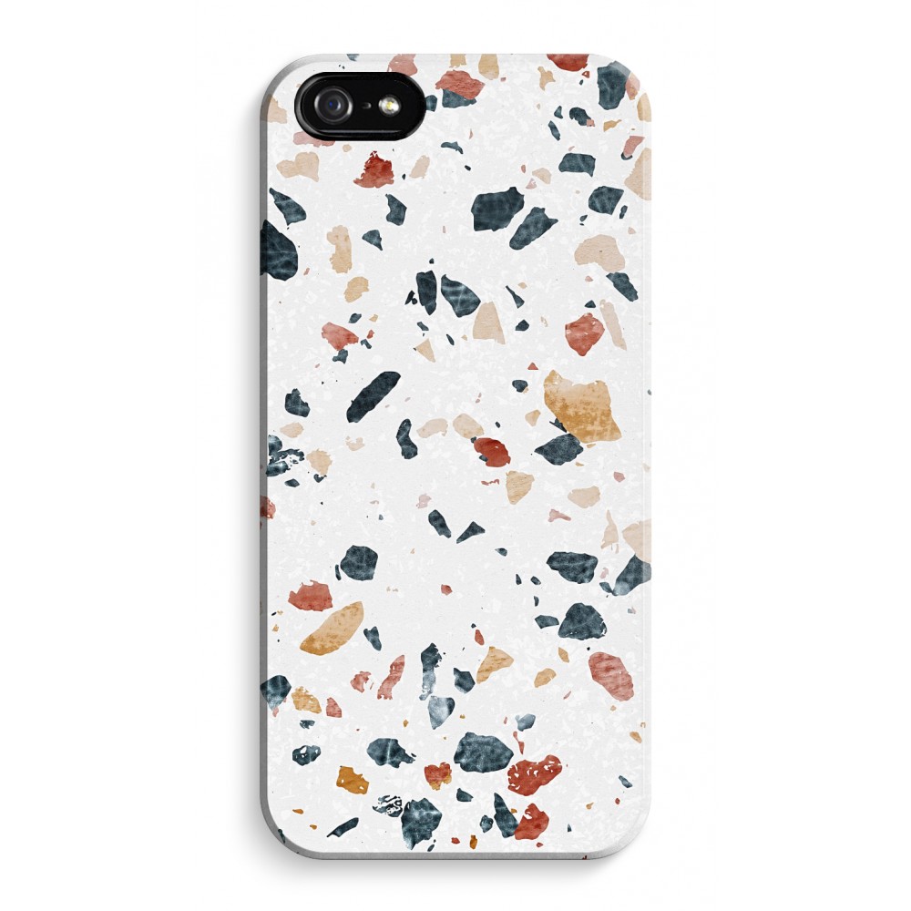 Apple Iphone 5C Volledig Geprint Hoesje Hard Glossy Terrazzo N Graden 4 apple kopen in de aanbieding