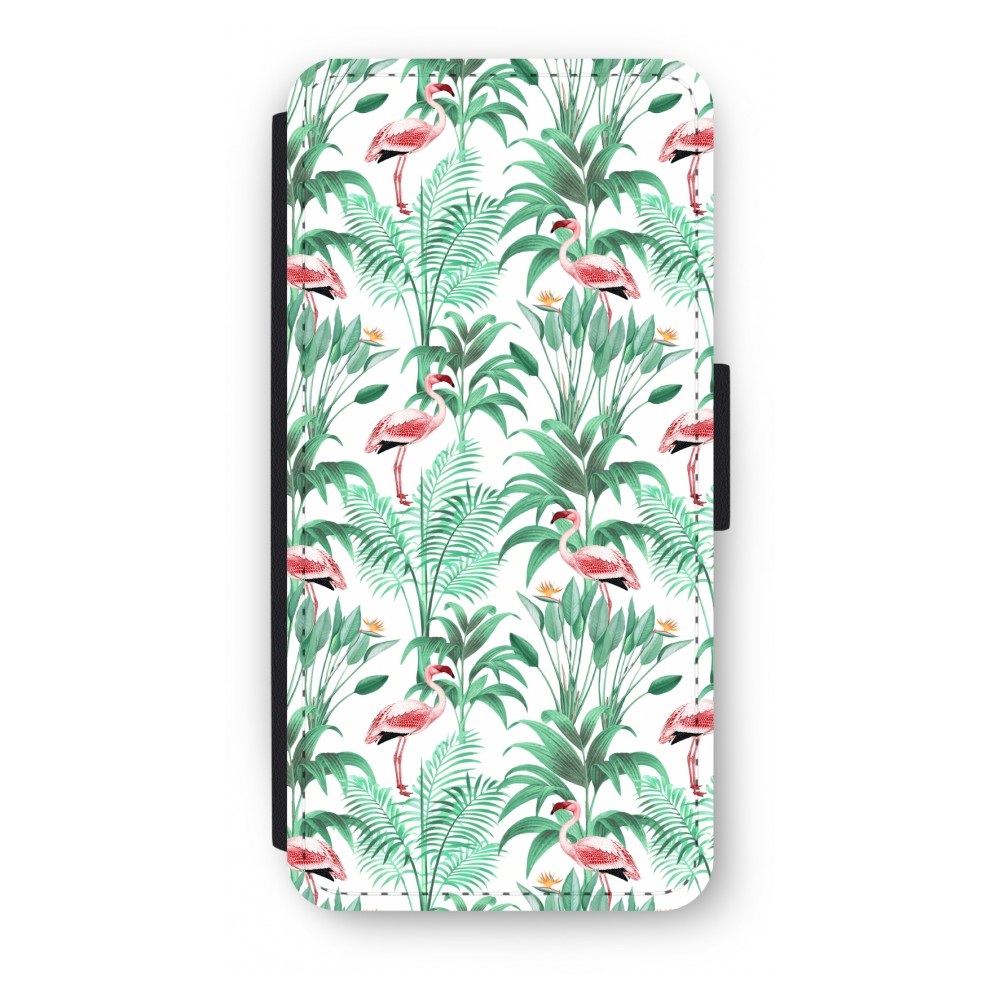 Apple Iphone 66S Flip Hoesje Flamingo Bladeren apple kopen in de aanbieding