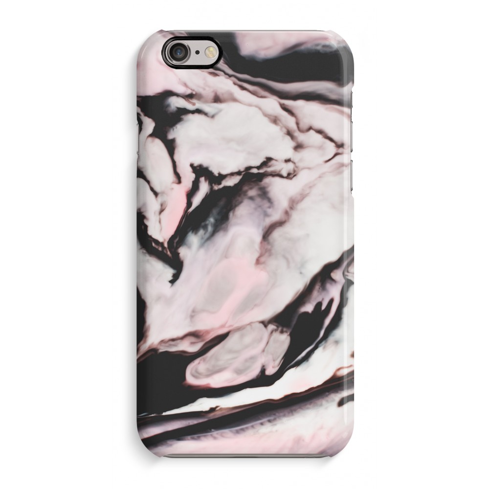 Apple Volledig Geprint Iphone 6 6S Hoesje Glossy Roze Stroom apple kopen in de aanbieding