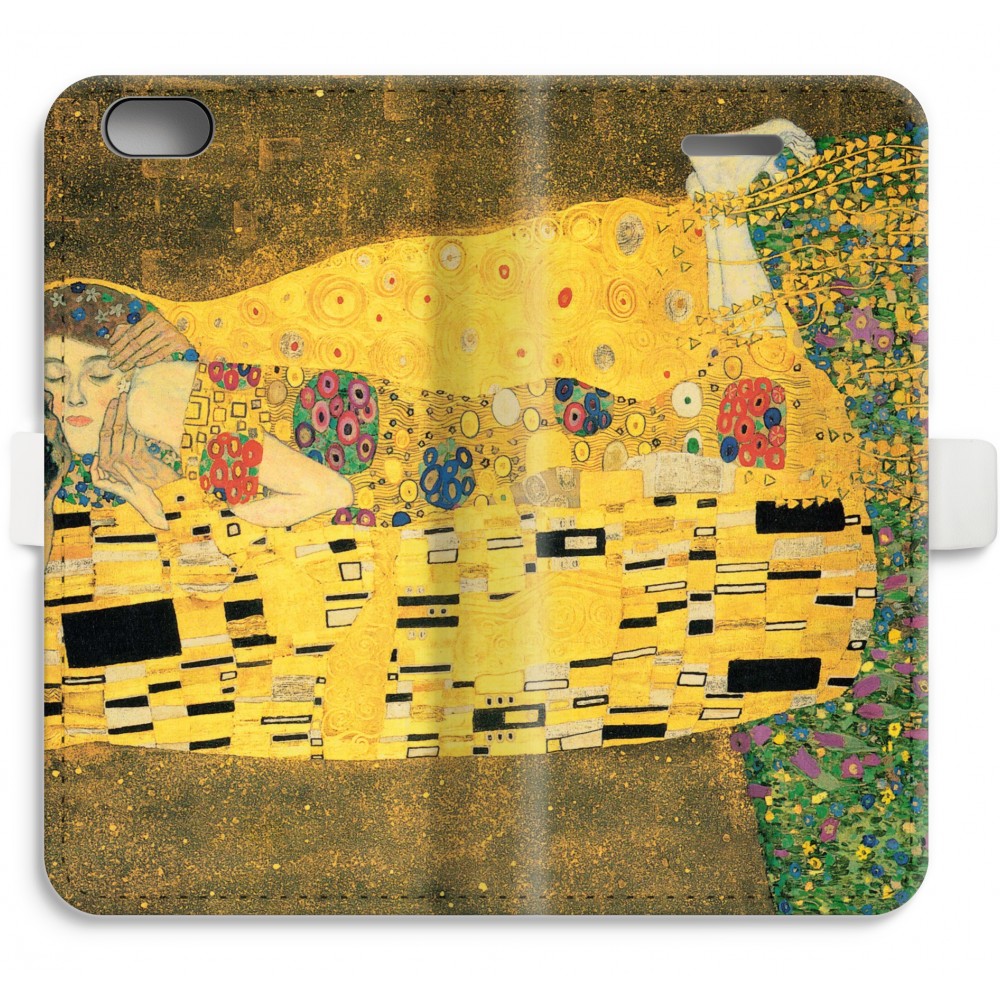 Apple Iphone 6 6S Volledig Geprint Flip Hoesje Der Kuss apple kopen in de aanbieding