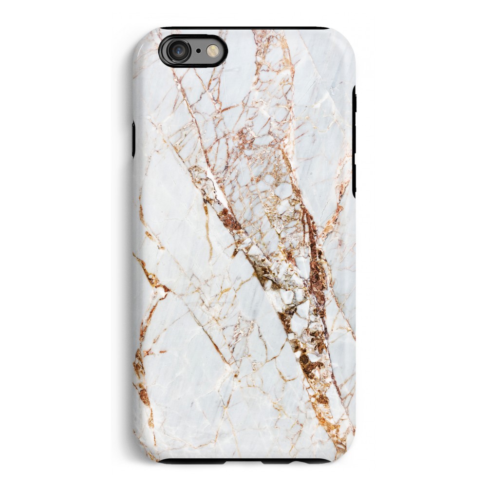 Apple Iphone 6 6S Tough Case Goud Marmer apple kopen in de aanbieding
