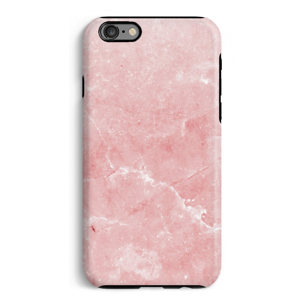Apple Iphone 6 6S Tough Case Roze Marmer apple kopen in de aanbieding