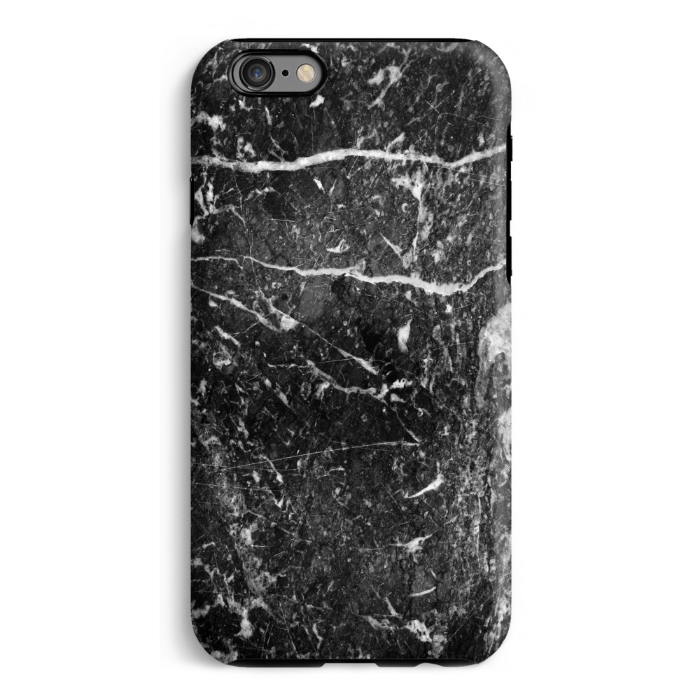 Apple Iphone 6 6S Tough Case Zwart Marmer apple kopen in de aanbieding
