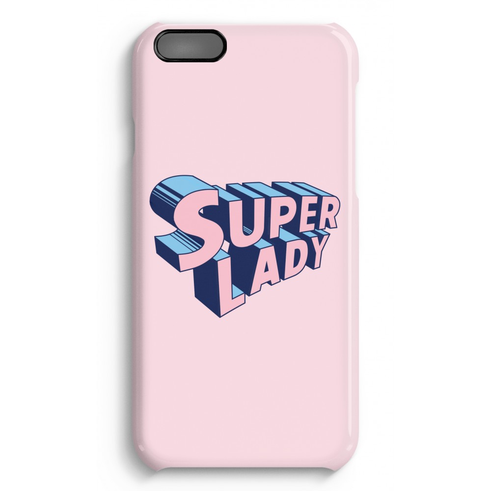 Apple Iphone 6 6S Plus Volledig Geprint Hoesje Hard Glossy Superlady apple kopen in de aanbieding