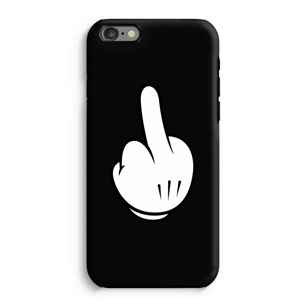 Apple Iphone 66S Plus Tough Case Middle Finger Black apple kopen in de aanbieding Apple Iphone 66S Plus Tough Case Middle Finger Black apple kopen in de aanbieding