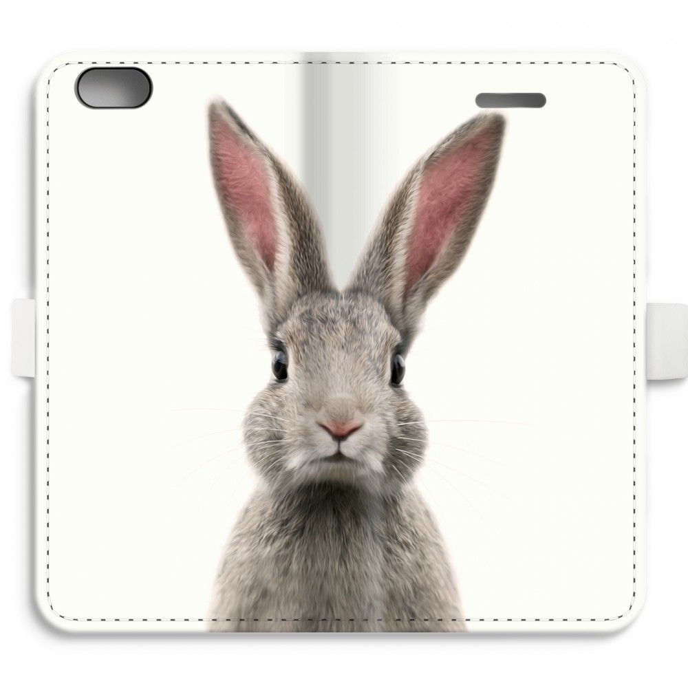 Apple Iphone 6 6S Plus Volledig Geprint Flip Hoesje Daisy apple kopen in de aanbieding