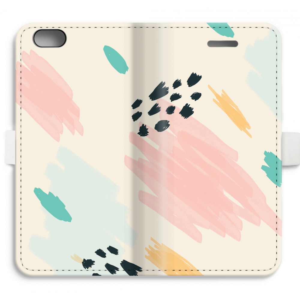 Apple Iphone 6 6S Plus Volledig Geprint Flip Hoesje Sunday Chillings apple kopen in de aanbieding