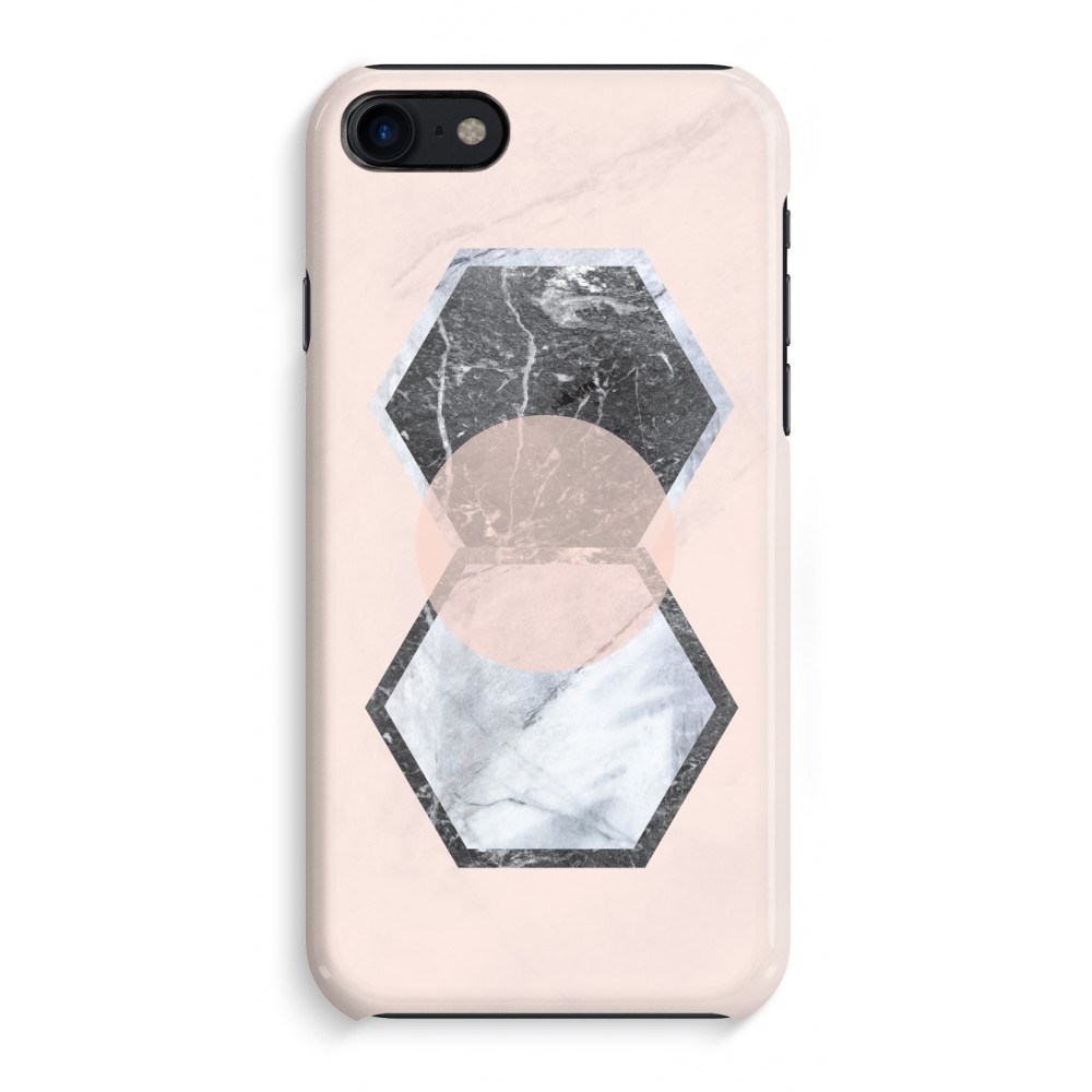 Apple Iphone 8 Volledig Geprint Hoesje Hard Glossy Creatieve Toets apple kopen in de aanbieding