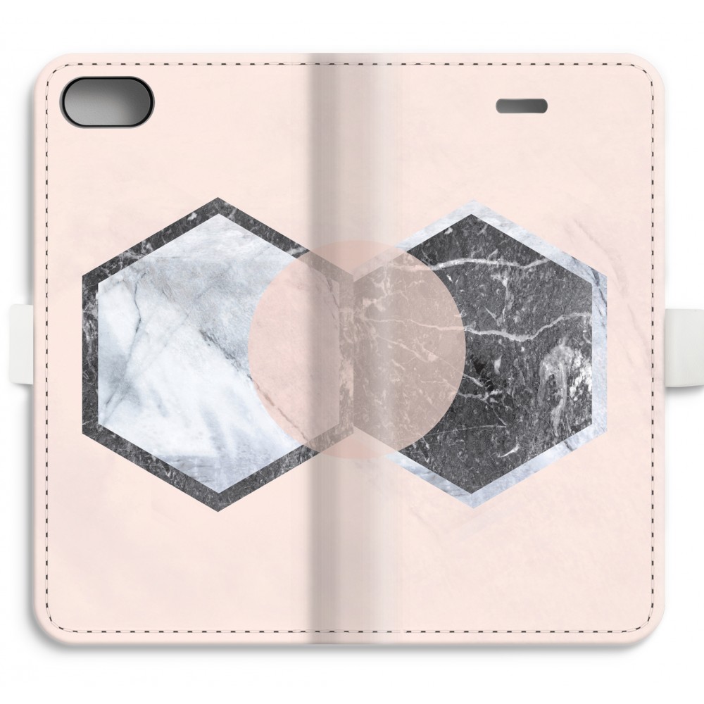 Apple Iphone 8 Volledig Geprint Flip Hoesje Creatieve Toets apple kopen in de aanbieding