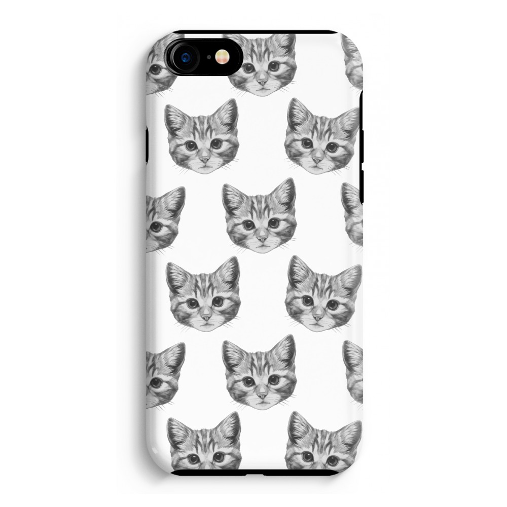Apple Iphone 8 Tough Case Kitten apple kopen in de aanbieding