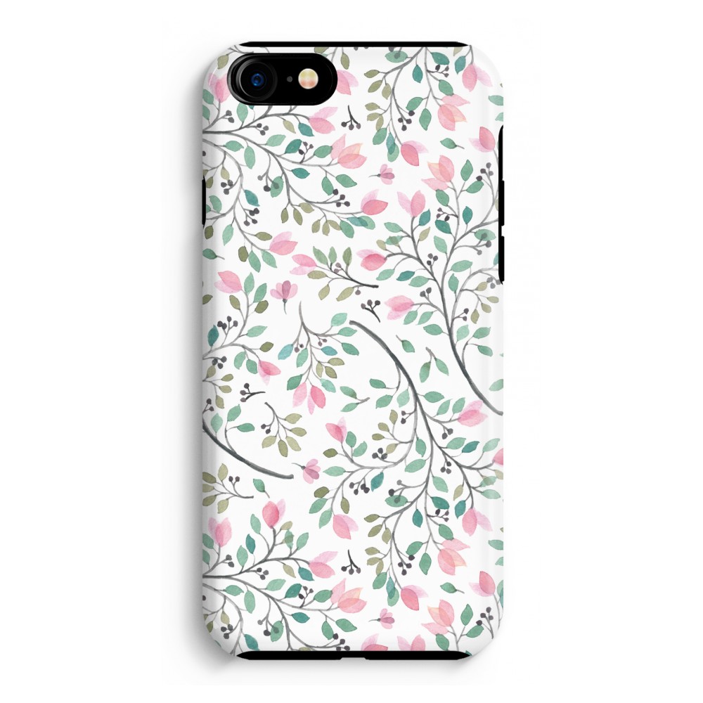 Apple Iphone 8 Tough Case Sierlijke Bloemen apple kopen in de aanbieding