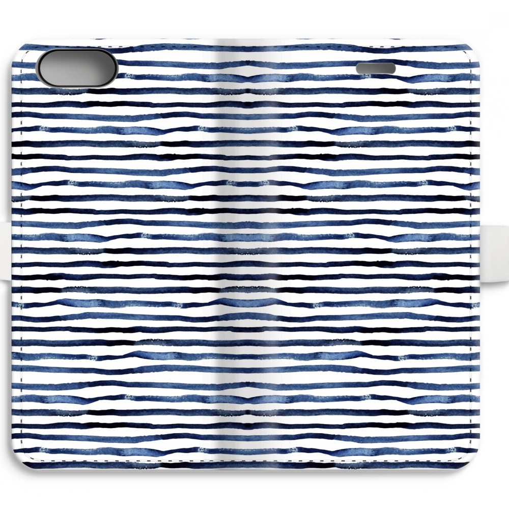 Apple Iphone 8 Plus Volledig Geprint Flip Hoesje Verrassende Lijnen apple kopen in de aanbieding