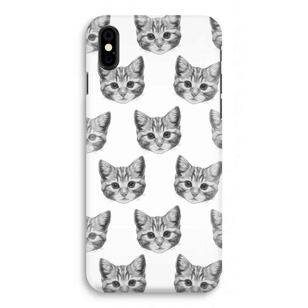 Apple Iphone X Volledig Geprint Hoesje Hard Glossy Kitten apple kopen in de aanbieding Apple Iphone X Volledig Geprint Hoesje Hard Glossy Kitten apple kopen in de aanbieding
