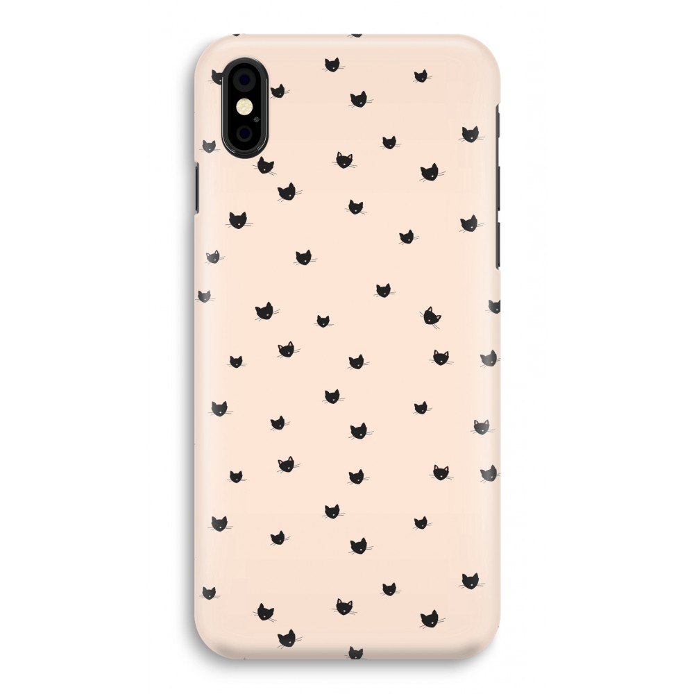 Apple Iphone X Volledig Geprint Hoesje Hard Kleine Kattenkopjes apple kopen in de aanbieding Apple Iphone X Volledig Geprint Hoesje Hard Kleine Kattenkopjes apple kopen in de aanbieding