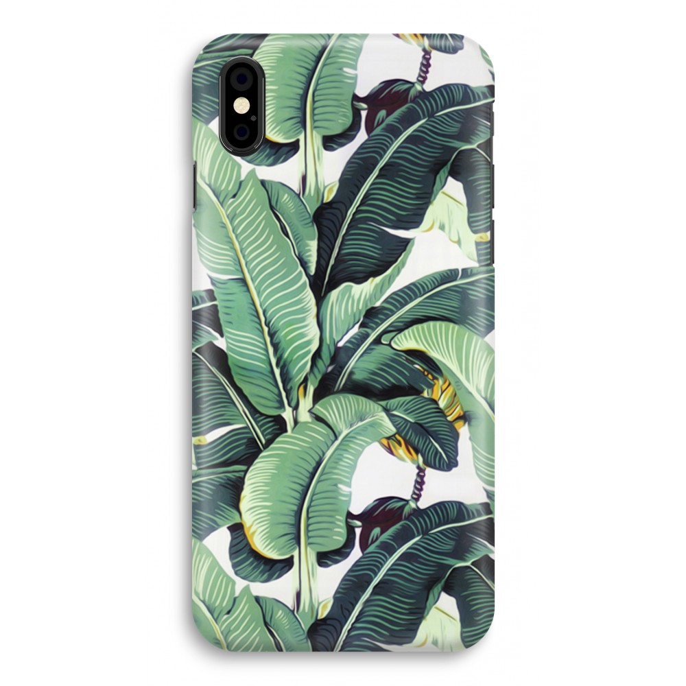 Apple Iphone X Volledig Geprint Hoesje Hard Bananenbladeren apple kopen in de aanbieding Apple Iphone X Volledig Geprint Hoesje Hard Bananenbladeren apple kopen in de aanbieding