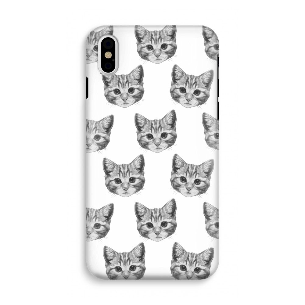 Apple Iphone X Tough Case Kitten apple kopen in de aanbieding