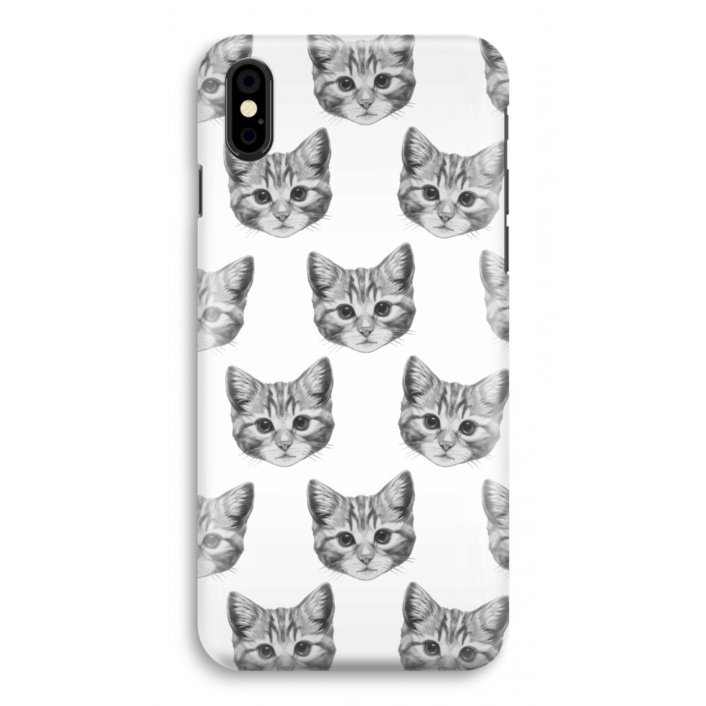Apple Iphone Xs Volledig Geprint Hoesje Hard Glossy Kitten apple kopen in de aanbieding Apple Iphone Xs Volledig Geprint Hoesje Hard Glossy Kitten apple kopen in de aanbieding