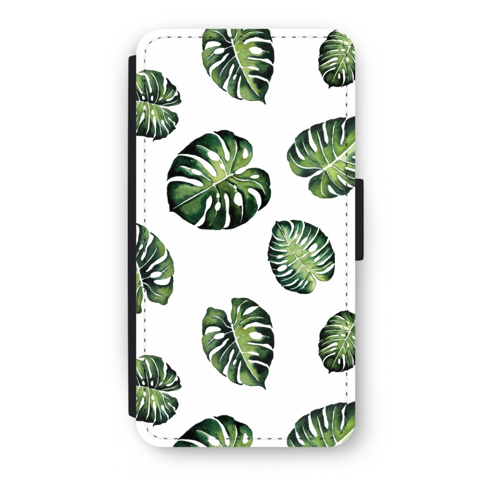 Apple Ipod Touch 6 Flip Hoesje Tropische Bladeren apple kopen in de aanbieding