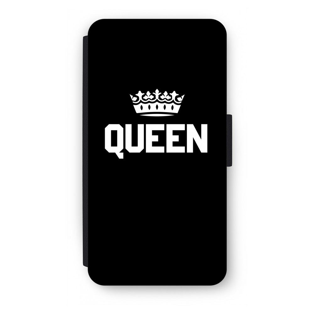 Samsung Galaxy A3 2015 Flip Hoesje Queen Zwart samsung kopen in de aanbieding