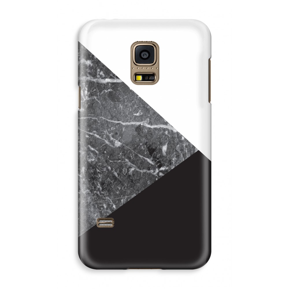 Samsung Galaxy S5 Mini Volledig Geprint Hoesje Hard Combinatie Marmer samsung kopen in de aanbieding