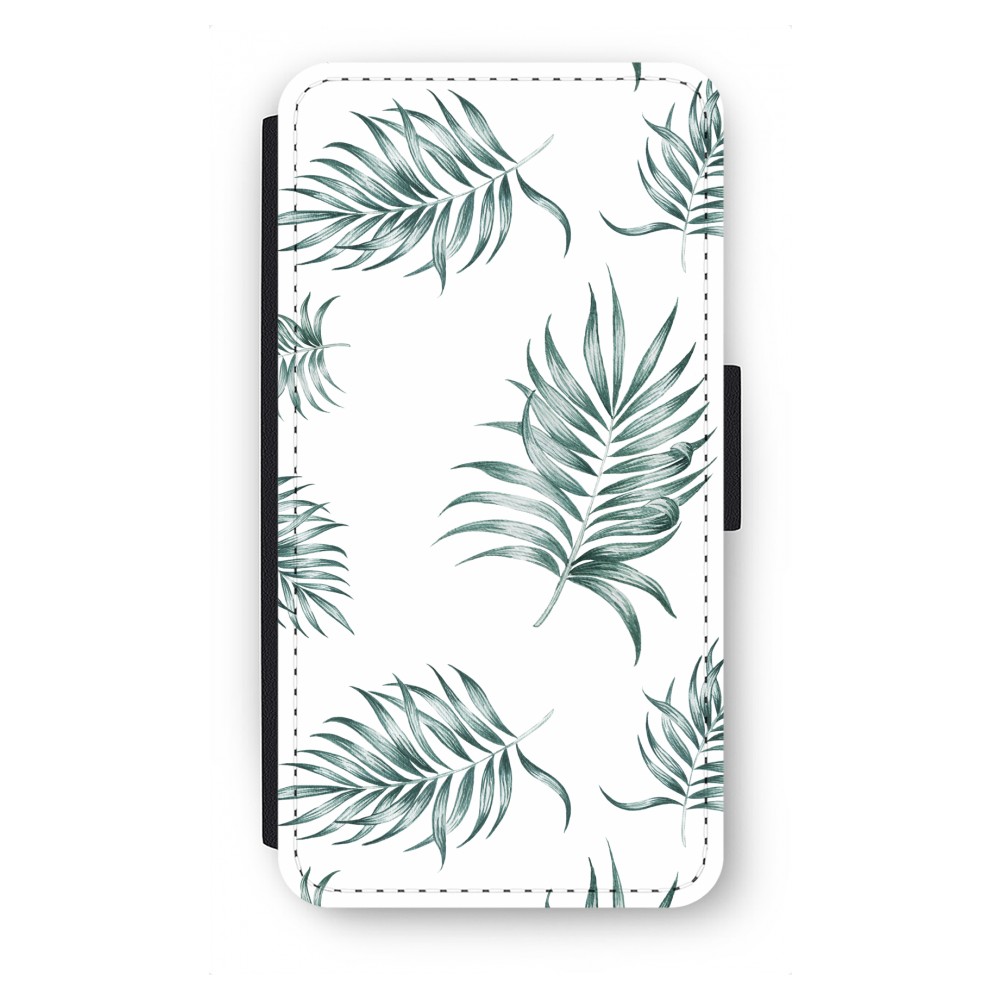 Samsung Galaxy S6 Flip Hoesje Simple Leaves samsung kopen in de aanbieding Samsung Galaxy S6 Flip Hoesje Simple Leaves samsung kopen in de aanbieding