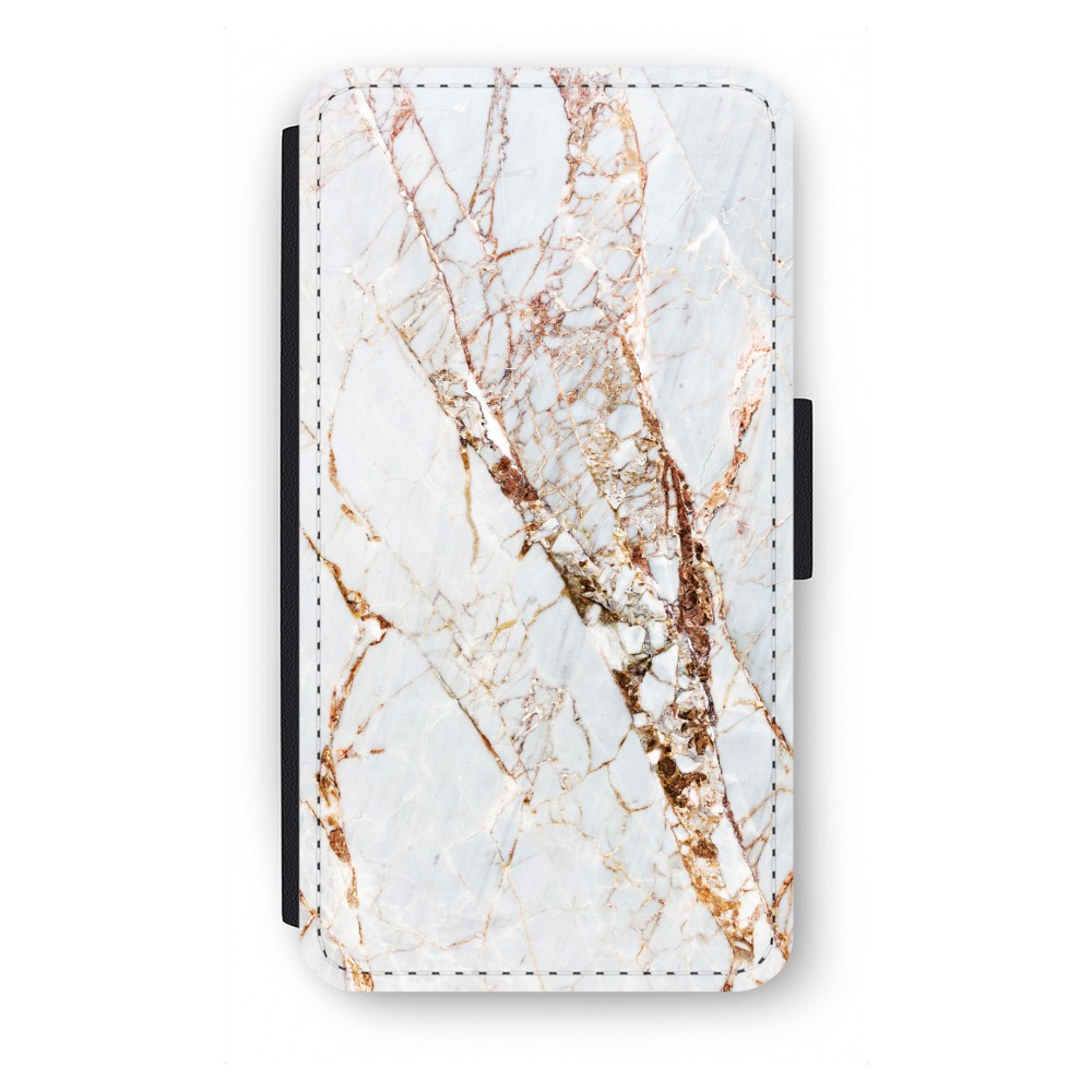 Samsung Galaxy S6 Edge Flip Hoesje Goud Marmer samsung kopen in de aanbieding Samsung Galaxy S6 Edge Flip Hoesje Goud Marmer samsung kopen in de aanbieding