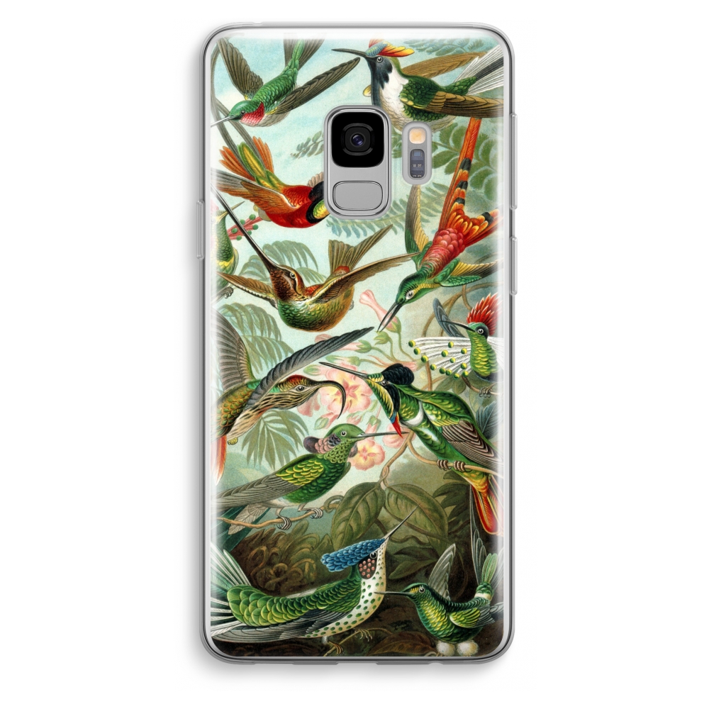Samsung Galaxy S9 Transparant Hoesje Soft Haeckel Trochilidae samsung kopen in de aanbieding
