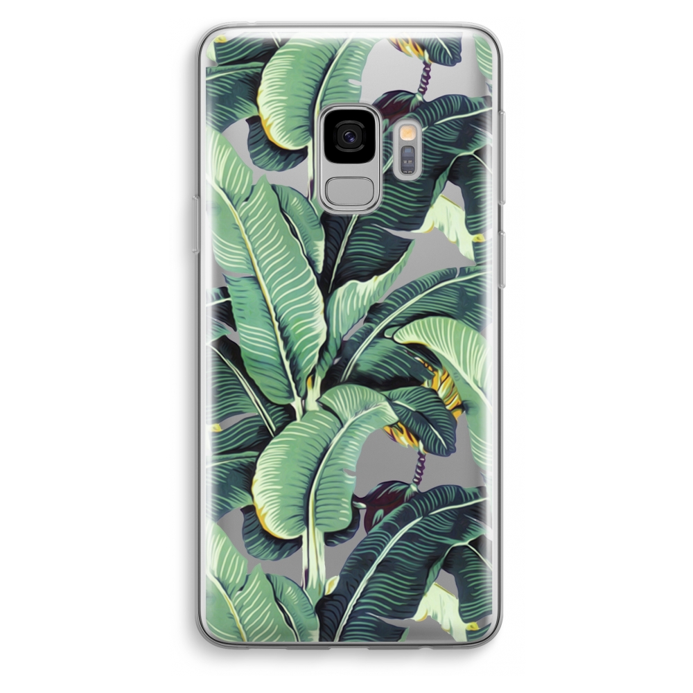 Samsung Galaxy S9 Transparant Hoesje Soft Bananenbladeren samsung kopen in de aanbieding Samsung Galaxy S9 Transparant Hoesje Soft Bananenbladeren samsung kopen in de aanbieding