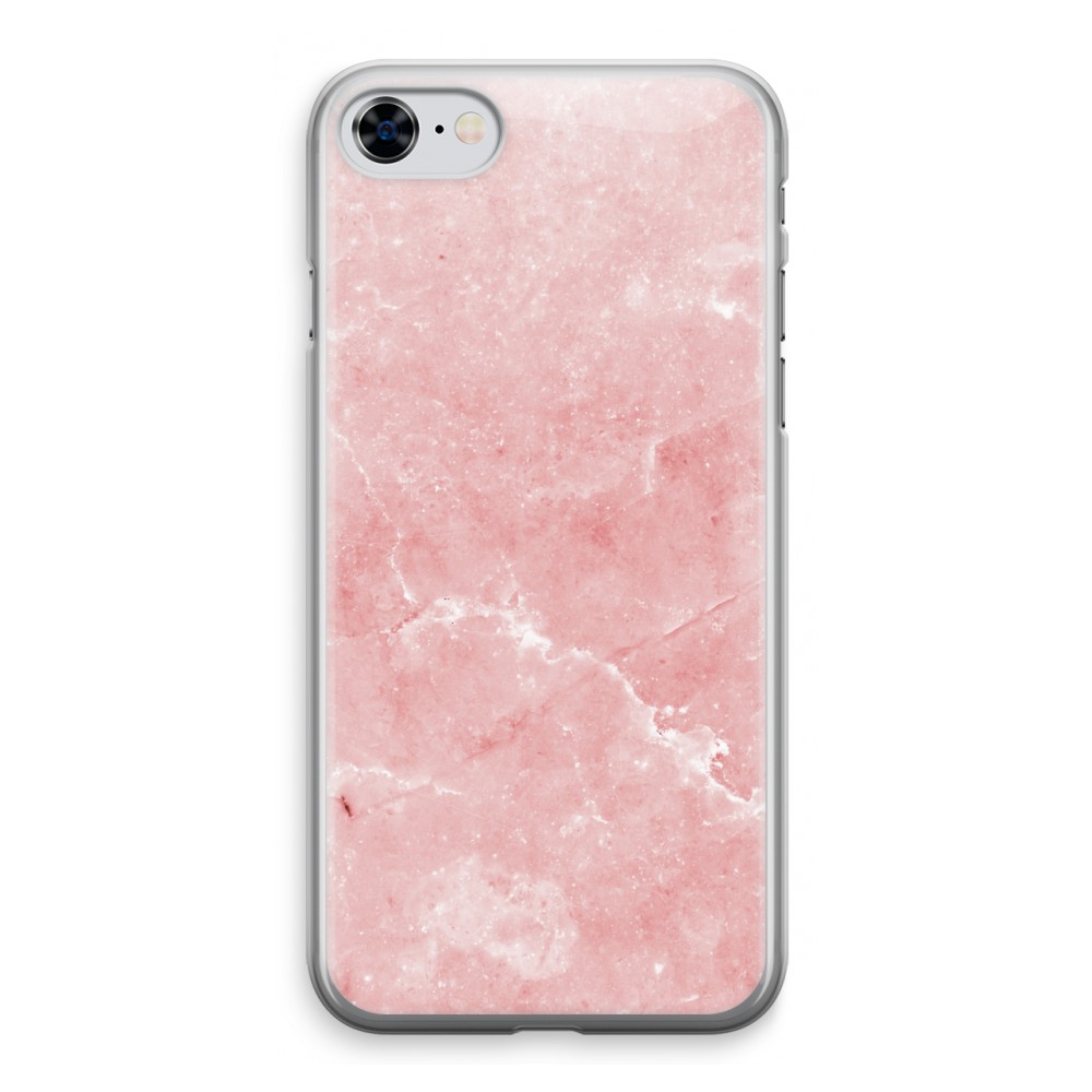 Apple Iphone 8 Transparant Hoesje Soft Roze Marmer apple kopen in de aanbieding Apple Iphone 8 Transparant Hoesje Soft Roze Marmer apple kopen in de aanbieding