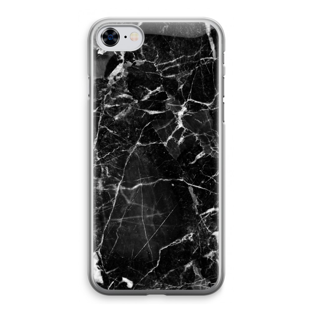 Apple Iphone 8 Transparant Hoesje Soft Zwart Marmer 2 apple kopen in de aanbieding Apple Iphone 8 Transparant Hoesje Soft Zwart Marmer 2 apple kopen in de aanbieding