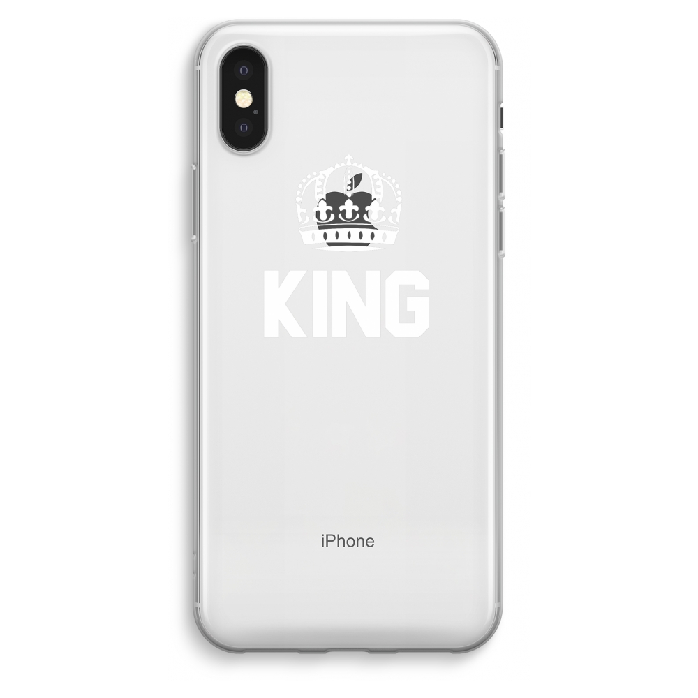 Apple Iphone Xs Max Transparant Hoesje Soft King Zwart apple kopen in de aanbieding