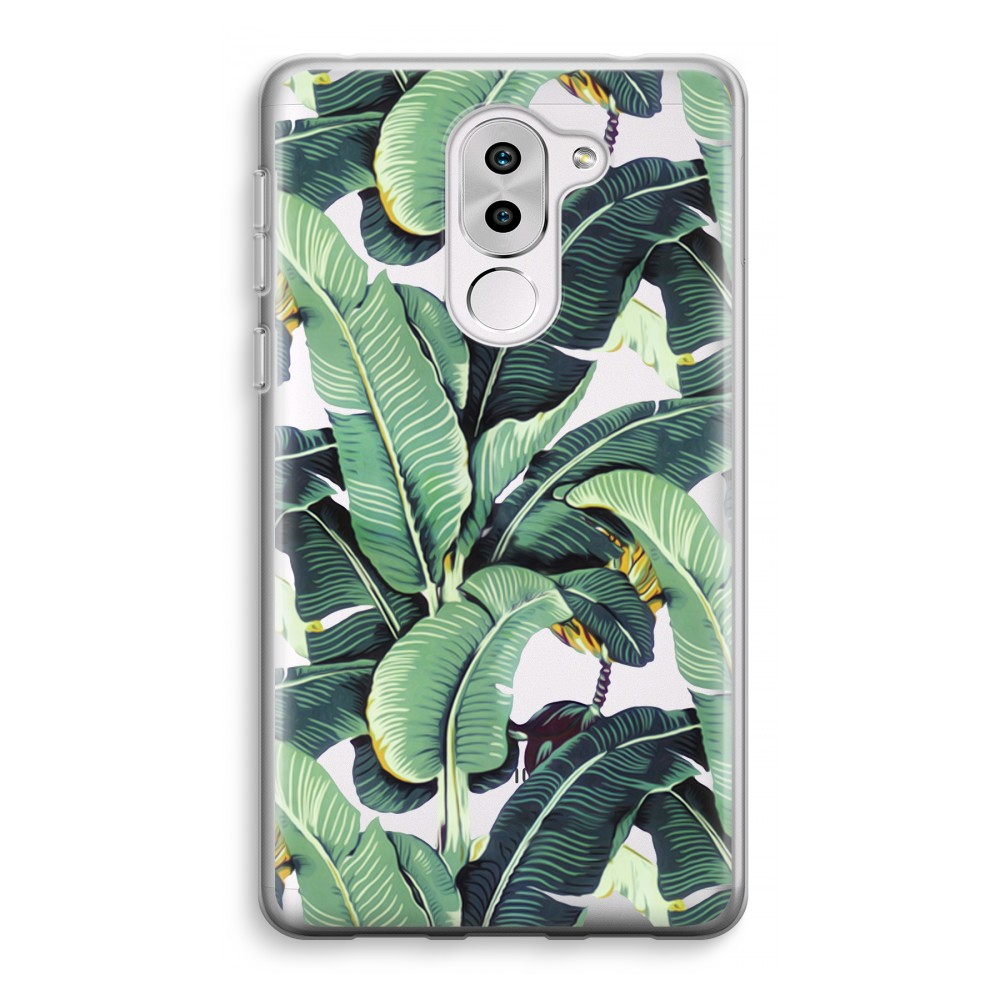 Honor 6X Transparant Hoesje Soft Bananenbladeren honor kopen in de aanbieding