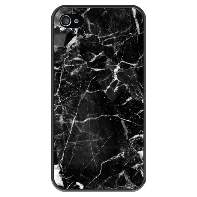Black broken marble