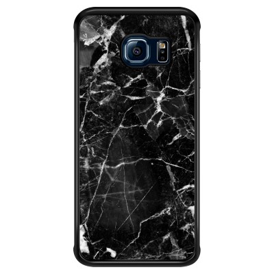 Black broken marble