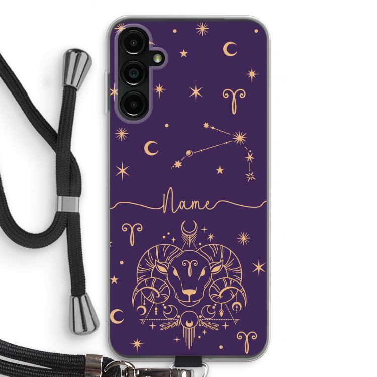 CaseCompany Transparentwithrope_stars_samsunga